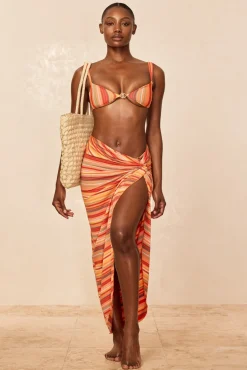 Andros Sarong - Sardinia Stripe