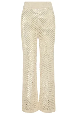 Athens Pant - Ivory Crochet