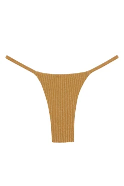 Barbados Bottom - Antique Gold Lurex Rib