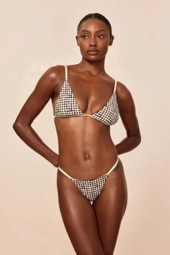 Barbados Bottom - Black Gingham