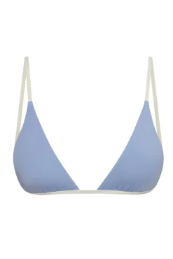 Barbados Top - Azure/Ivory
