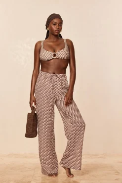 Barbuda Top - Husk Geo