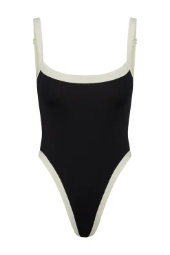 Barcelona One Piece - Black/Ivory