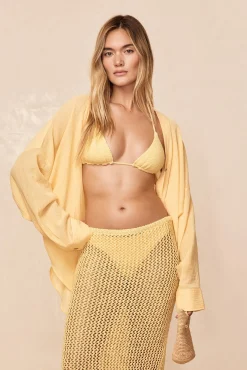 Barcelona Tunic - Honey Crinkle