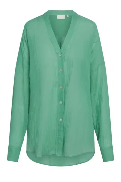 Barcelona Tunic - Pond Crinkle Linen