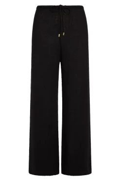 Belize Pant Open Knit - Black