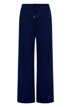 Belize Pant Open Knit - Midnight