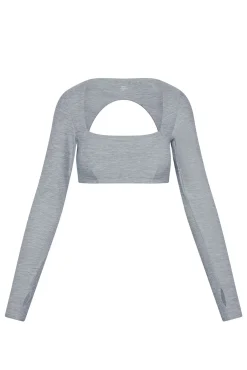 Bellevue Top - Heather Grey