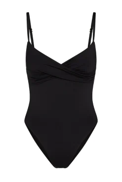 Bordeaux One Piece - Black