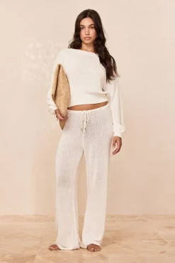 Brampton Island Sweater - Ivory Petit Jersey