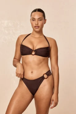 Bronte Top - Espresso Wide Rib