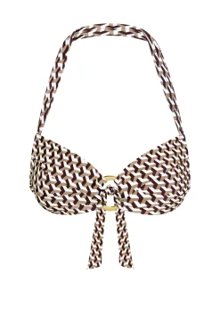 Bronte Top - Husk Geo