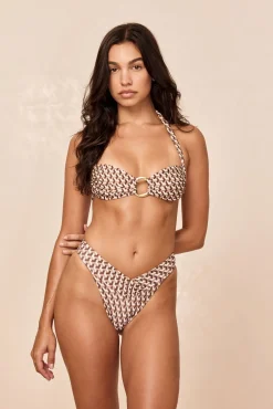 Bronte Top - Husk Geo