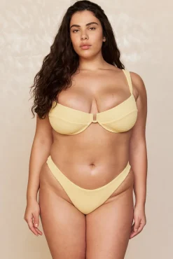 Cala Roja Top - Honey Crinkle