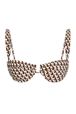 Cala Roja Top - Husk Geo