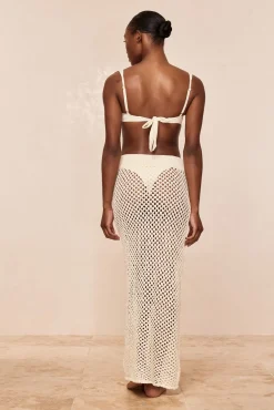 Cape May Skirt - Ivory Crochet