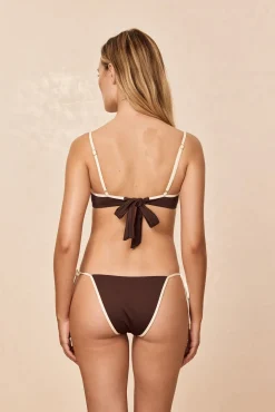 Capri Top - Espresso/Ivory