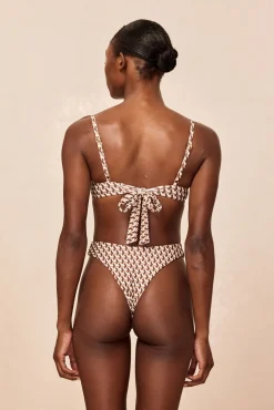 Capri Top - Husk Geo