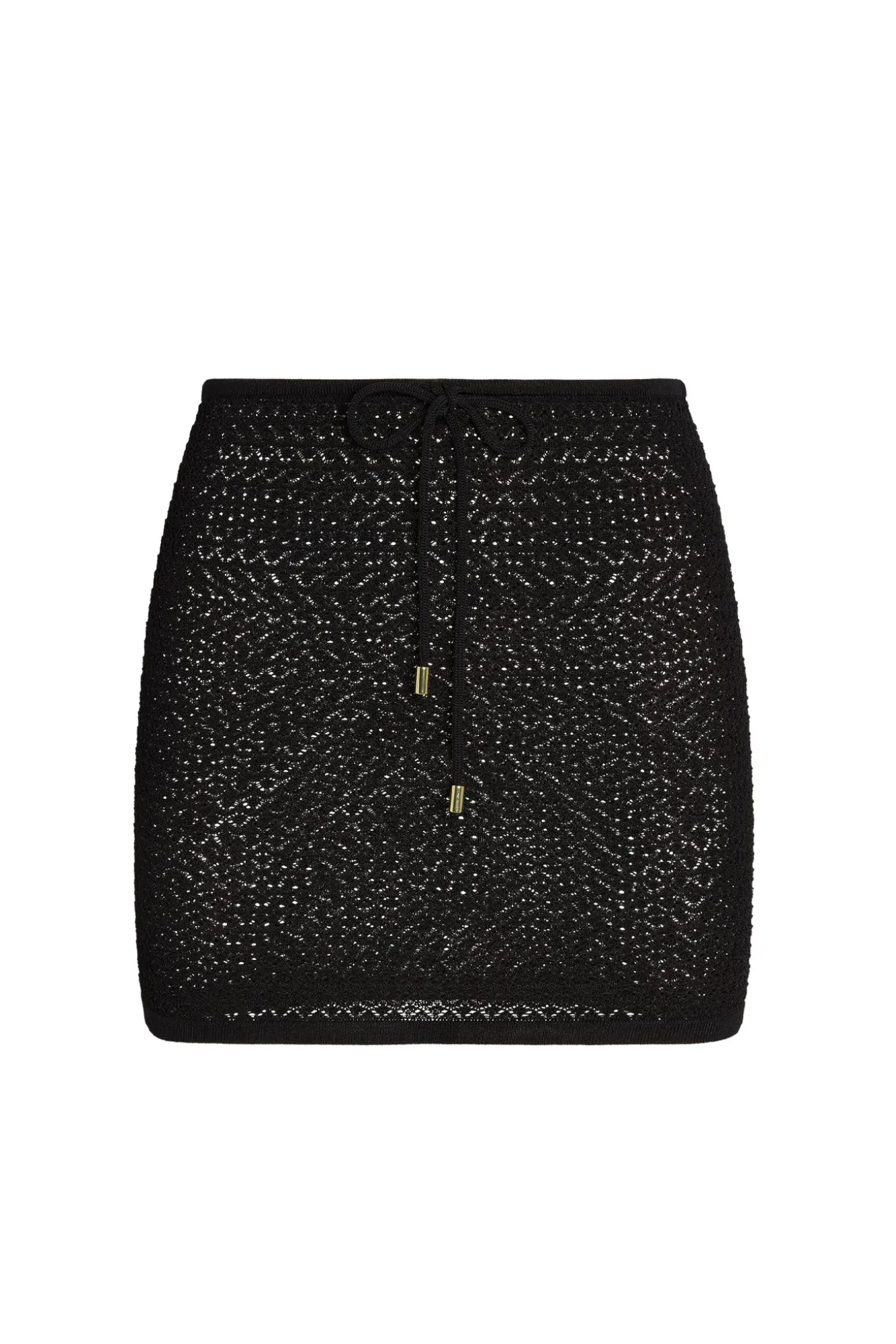 Cartagena Skirt - Black Lace Crochet