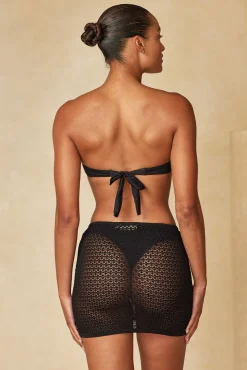 Cartagena Skirt - Black Lace Crochet
