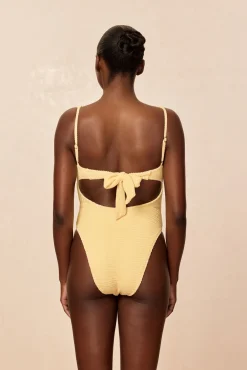 Clovelly One Piece - Honey Crinkle
