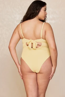 Clovelly One Piece - Honey Crinkle