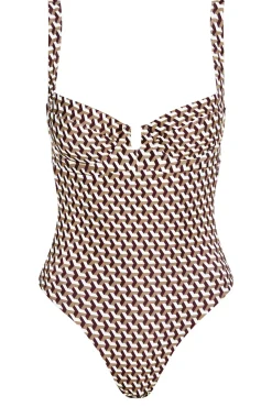 Clovelly One Piece - Husk Geo