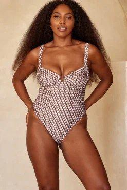 Clovelly One Piece - Husk Geo