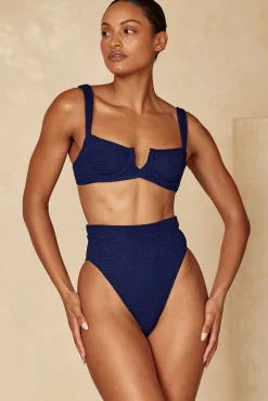 Clovelly Top - Midnight Crinkle