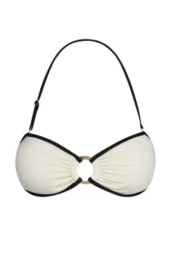 Costa Rica Top - Ivory/Black