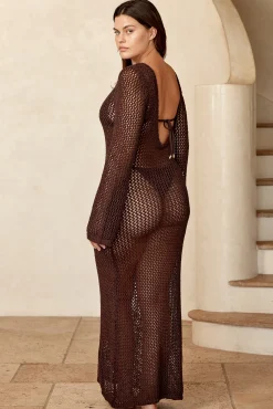 Cozumel Dress - Espresso Petit Crochet