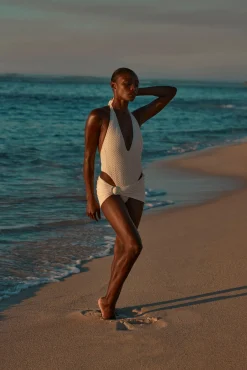 Cyprus One Piece - Ivory Crochet