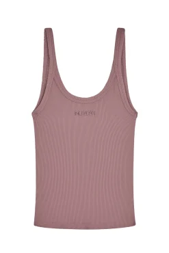 Devin Tank - Mauve Thin Rib