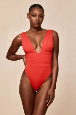 Florence One Piece - Chili Pepper