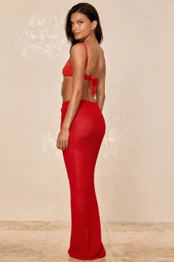 Fontelina Skirt - Chili Pepper Lace Crochet