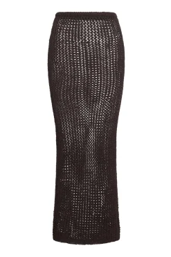 Fontelina Skirt - Espresso Petit Crochet