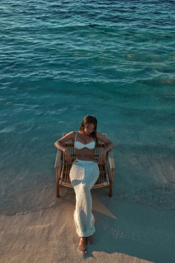 Fontelina Skirt - Ivory Petit Crochet