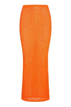 Fontelina Skirt - Tangerine Petit Crochet