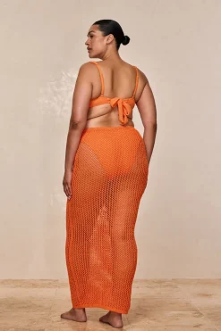 Fontelina Skirt - Tangerine Petit Crochet