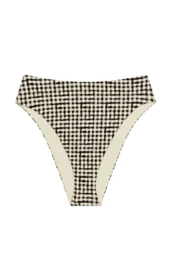 Formentera Bottom - Black Gingham