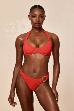 Honolulu Top - Chili Pepper Crinkle