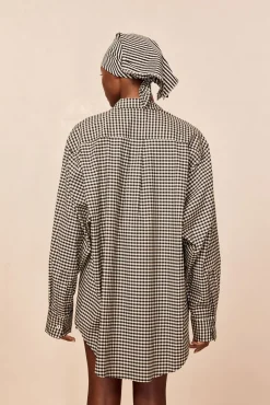 La Jolla Shirt - Black Gingham
