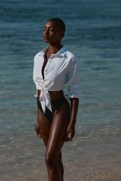 La Jolla Tie Shirt - White