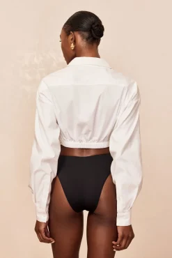 La Jolla Tie Shirt - White