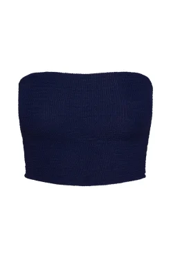 Laguna Top - Midnight Crinkle