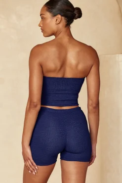 Laguna Top - Midnight Crinkle