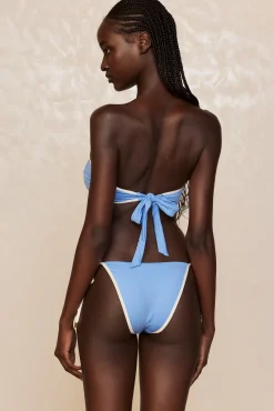 Le Marais Bottom - Azure/Ivory