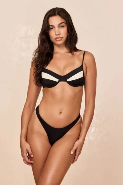 Malta Top - Black/Ivory