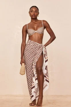 Marina Piccola Sarong - Husk Geo