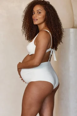 Maternity Sorrento Bottom - Ivory
